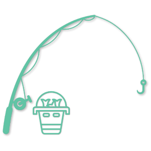 Untitled design – 2025-08-19T074830.975 Icon of a fishing rod and a bucket with fish inside.